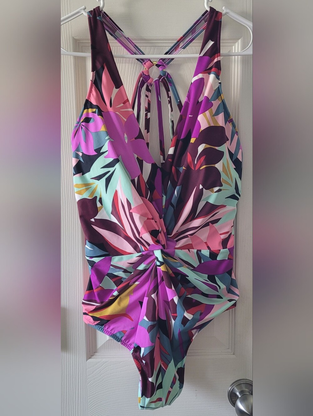 Womens Magicsuit Palm Springs Multi Floral Print Swimsuit.